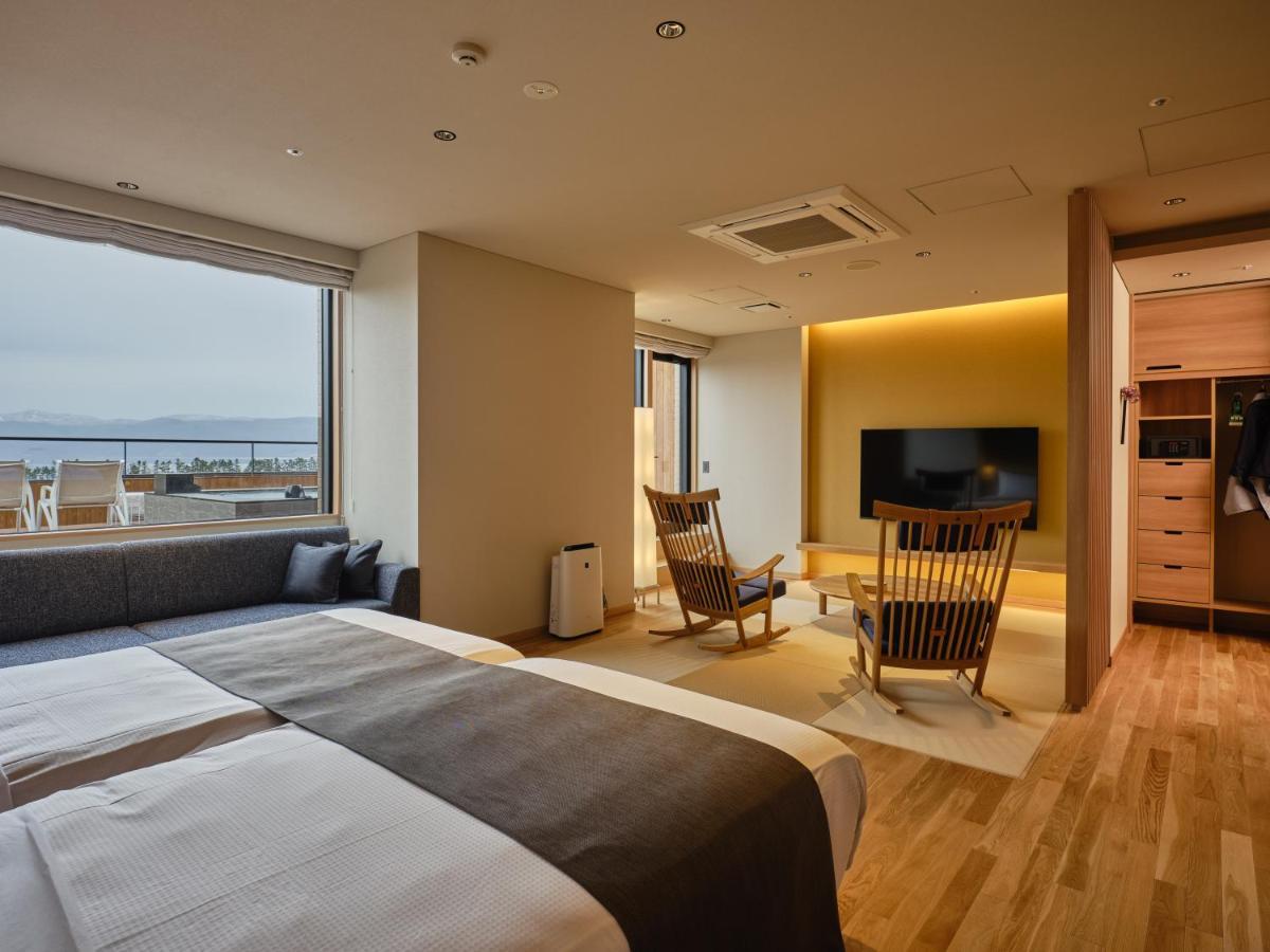 Lake Toya Tsuruga Resort Hikarinouta Toyako Eksteriør bilde