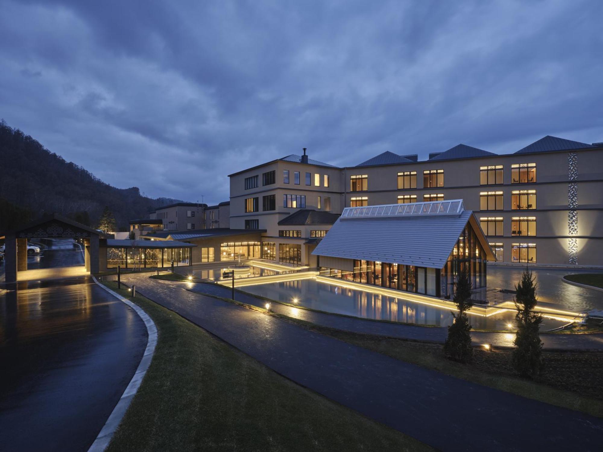 Lake Toya Tsuruga Resort Hikarinouta Toyako Eksteriør bilde