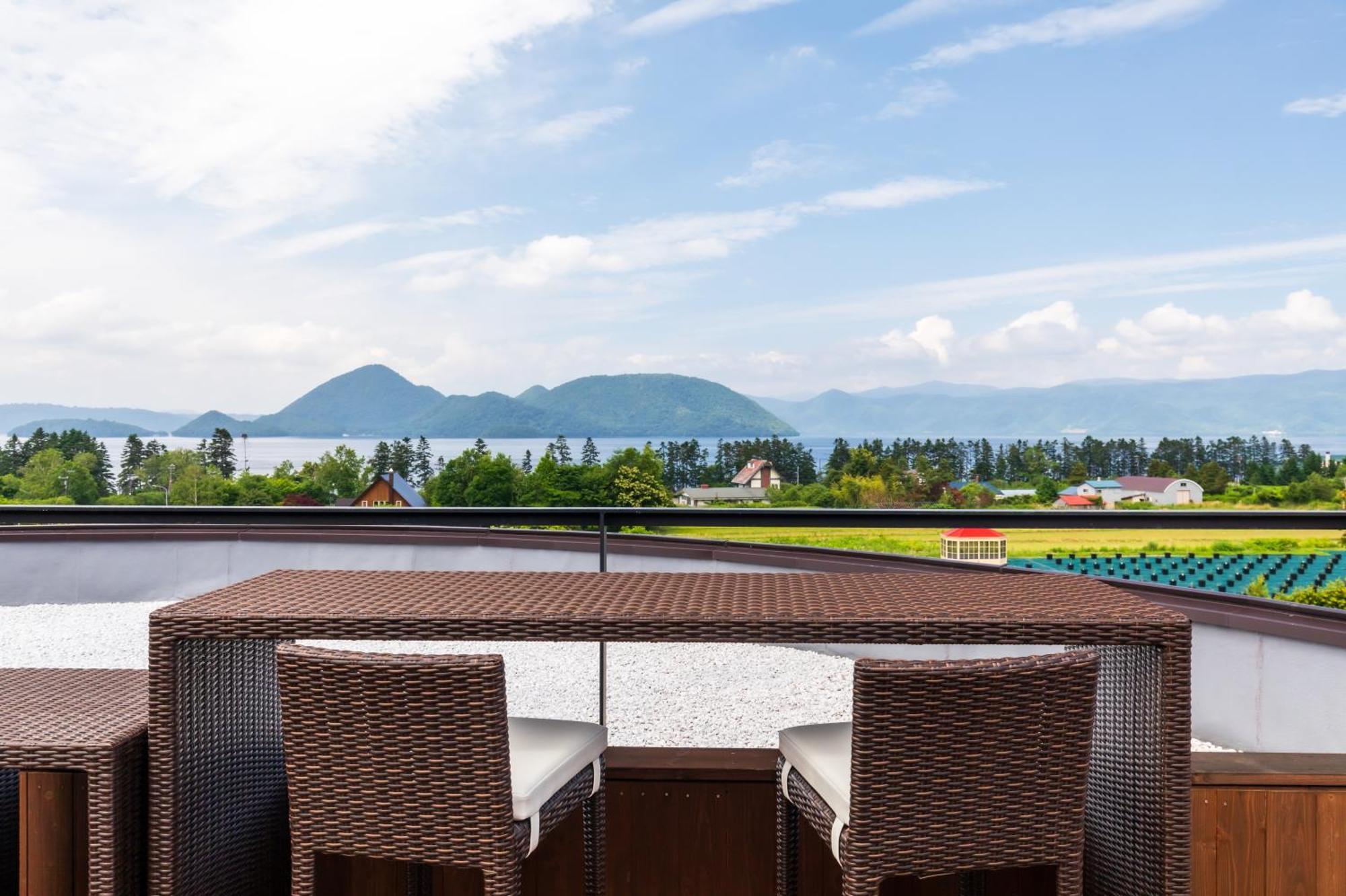 Lake Toya Tsuruga Resort Hikarinouta Toyako Eksteriør bilde